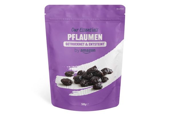 500g by Amazon Pflaumen getrocknet & entsteint ab 4,67€