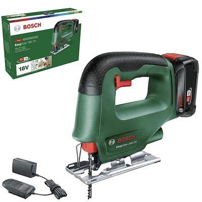 🪚 Bosch Akku Stichsäge EasySaw 18V-70 inkl. 2,0 Ah Akku für 66,99€ (statt 79€)