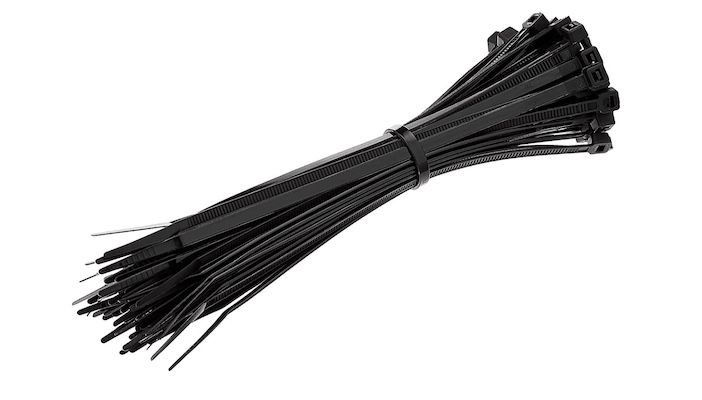 200x Amazon Basics Mehrzweck Kabelbinder mit 200mm für 6,46€