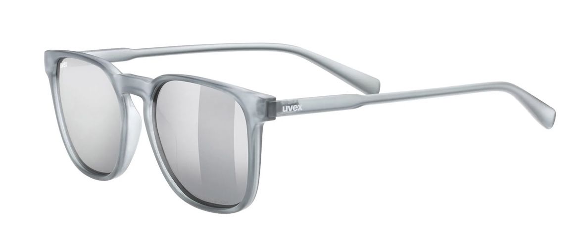 Uvex Unisex Lgl 49 P Sonnenbrille in Smoke Mat/Silver für 32,99€ (statt 42€)