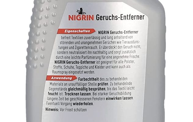 500ml NIGRIN 74603 Geruchs Entferner für 7,99€ (statt 10€)