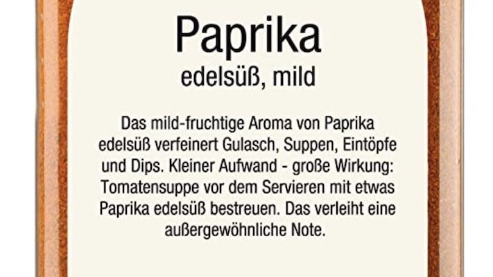450g Fuchs Professional Paprika edelsüß für 5,86€ (statt 7€)