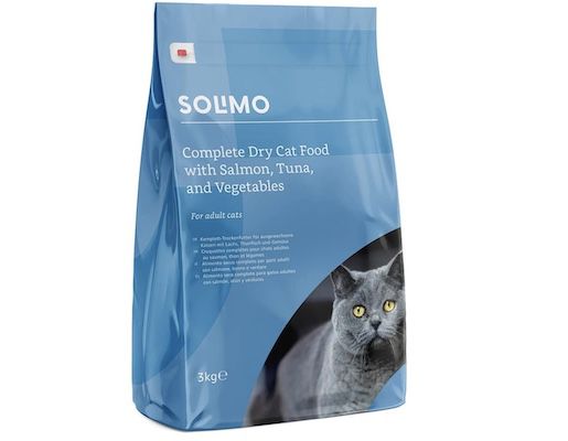3kg Solimo Komplett Trockenfutter für erwachsene Katzen für 5,61€ (statt 9€)