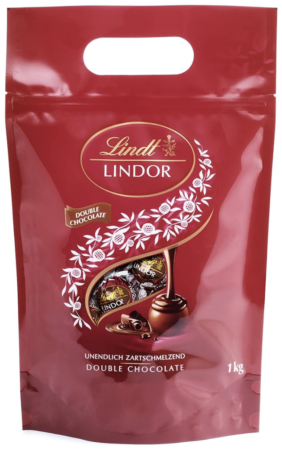 1kg Lindt LINDOR Schokoladen Double Chocolate für 19,99€ (statt 28€)