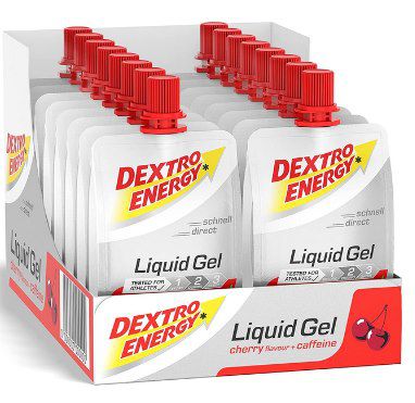 18x Dextro Energy Liquid Gel   Kirsche mit Koffein für 30,31€ (statt 39€)