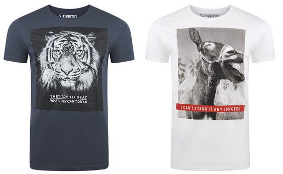 riverso RIVCharly 4er Pack Herren T Shirts bis 5XL für 24,99€ (statt 38€)