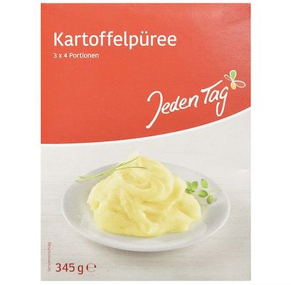 Jeden Tag Kartoffelpüree 3 x 4 Portionen für 0,80€ (statt 1,69€)   Prime