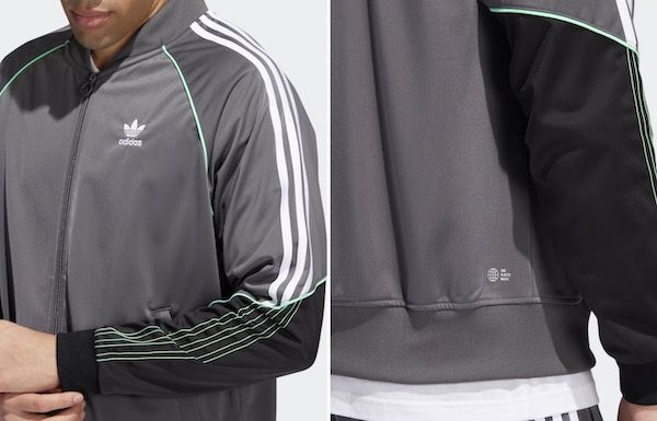 adidas Trainingsjacke in Grau für 39,95€ (statt 80€)