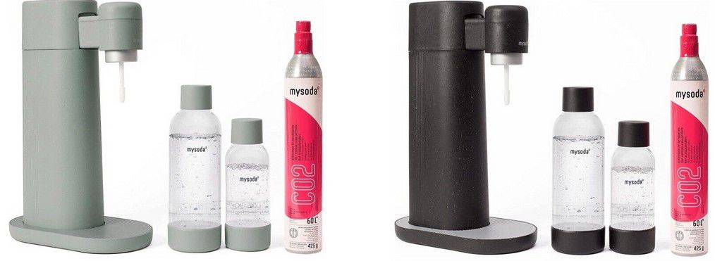 Mysoda Toby Wassersprudler + CO2 Zylinder + 2 Flaschen für 39,99€ (statt 70€)