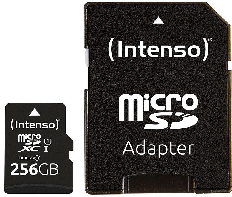 Intenso Premium microSDXC 256GB max. 90MB/s für 14,99€ (statt 26€)