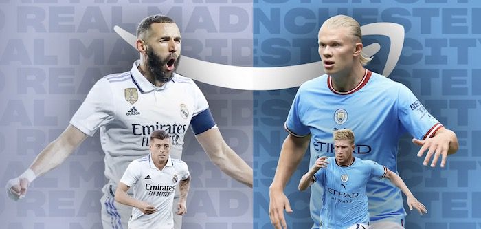 Heute Abend: Real Madrid vs. Manchester City bei Amazon Prime Video