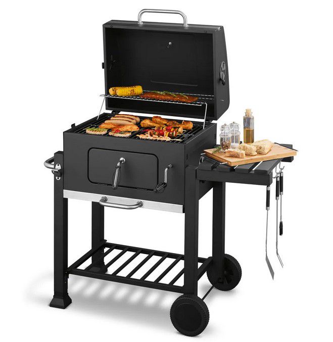 Grillmeister Toronto Click Holzkohle Grill für 119,99€ (statt 150€)