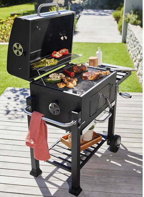 Grillmeister Toronto Click Holzkohle Grill für 119,99€ (statt 150€)