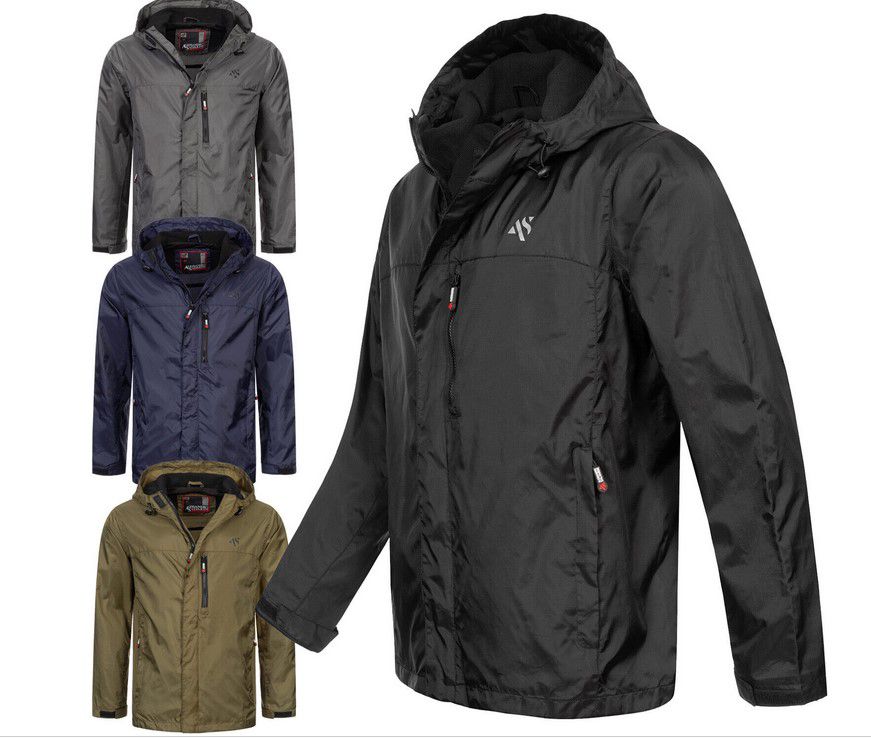 A. Salvarini AS323 leichte Herren Regenjacke für 29,90€ (statt 35€)