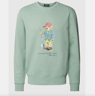 Polo Ralph Lauren Polo Bear Sweatshirt in Mint für 149,99€ (statt 199€)