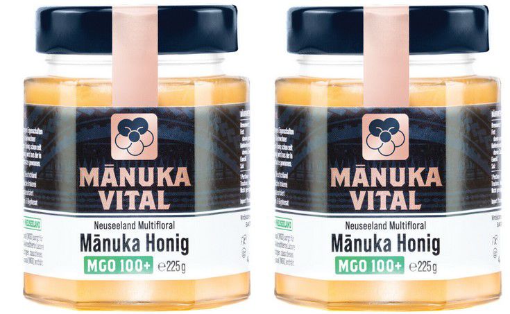 2x Manuka Honig 100+ je 225g Neuseeland für 16,99€ (statt 26€)