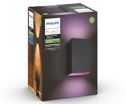 Philips Hue Outdoor Sale   z.B. 2x Wandfluter für 250,89€ (statt 290€)