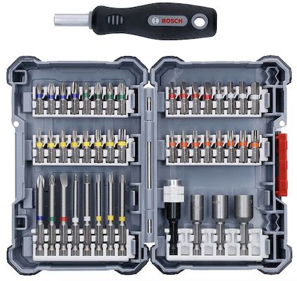 Bosch Bit Set Pick&Click extra hard 44 teilig + Bithalter für 21,19€ (statt 25€)