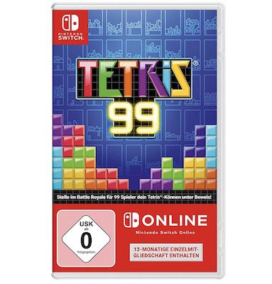 Tetris 99 + 12 Monate Nintendo Switch Online für 29,99€ (statt 45€)