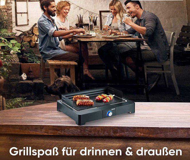 Severin PG8567 Elektro Tischgrill für 28,72€ (statt 54€)