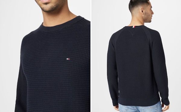 Tommy Hilfiger Strickpullover Spring Grid für 71,40€ (statt 120€)