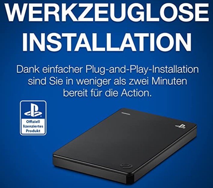 Seagate Game Drive 500GB ext. SSD PS5 für 44€ (statt 60€)