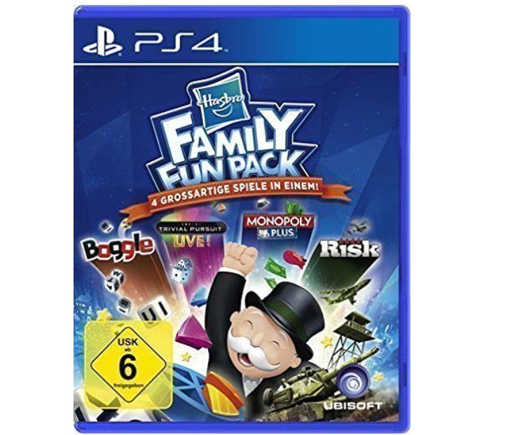 Hasbro Family Fun Pack PS4 Familienspiele für 6,49€ (statt 11€)
