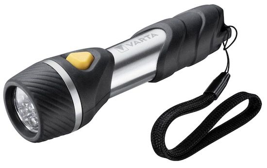 VARTA F10 Taschenlampe mit 5 LEDs für 3,98€ (statt 8€)