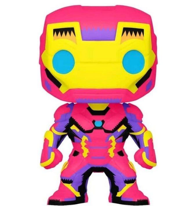 Funko POP Marvel: Iron Man Schwarzlicht 9cm Sammelfigur für 7,99€ (statt 18€)