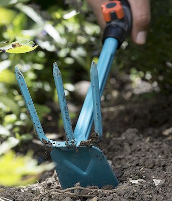 Gardena 3 Zinken Doppelhacke für 9,69€ (statt 15€)   Prime