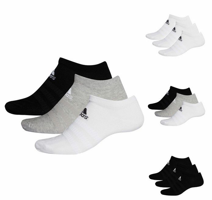 12 Paar adidas Unisex Sneaker Sportsocken für 27,99€ (statt 42€)