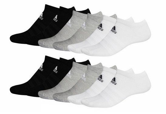 12 Paar adidas Unisex Sneaker Sportsocken für 27,99€ (statt 42€)