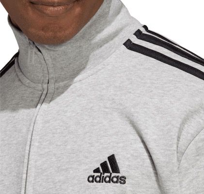 adidas Trainingsanzug Essentials 3 Stripes French Terry für 49,99€ (statt 63€)