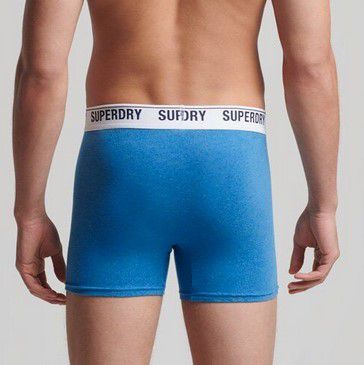 2er Set Superdry blaue Herren Boxershorts Bio Baumwolle ab 9,56€ (statt 16€)