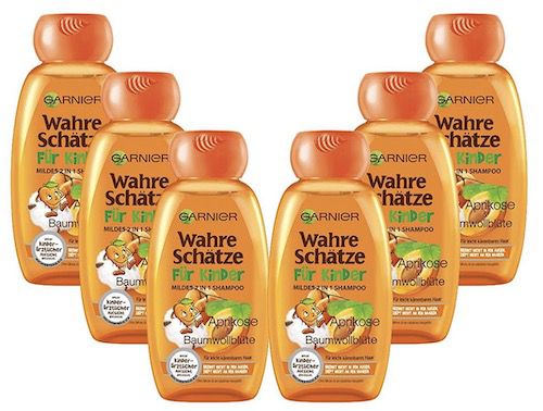 6x Garnier Mildes Kinder Pflegeshampoo für 7,75€ (statt 18€)