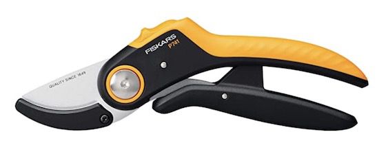 Fiskars P741 Plus PowerLever Amboss Gartenschere für 15,49€ (statt 26€)