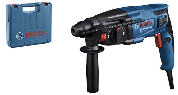 Bosch Pro GBH 2 21 SDS Plus Bohrhammer inkl. 3x Bohrer für 99,99€ (statt 115€)