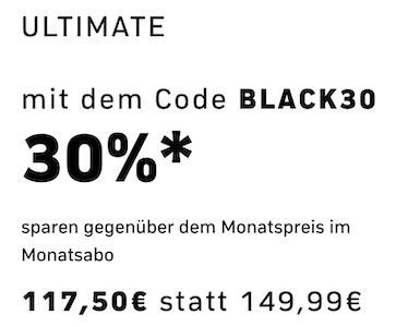 📺 Zattoo Ultimate Jahresabo für 117,50€ (statt 150€)