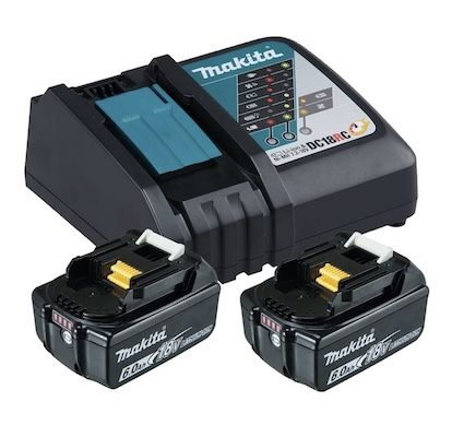 🤔 Fehler? 🔋 Makita DC18RC Schnellladegerät + 2x BL1860B 18V 6,0Ah Akku für 139€ (statt 188€)
