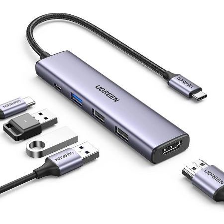 UGREEN USB C Hub mit PD 100W für 11,89€ (statt 18€)