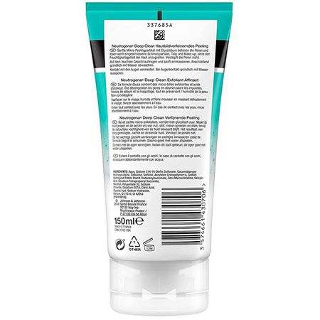 Neutrogena Deep Clean Gesichtsreinigung, 150ml ab 4,20€ (statt 5€)   Prime