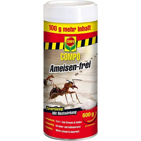 Compo Ameisen frei, Ködergranulat mit Nestwirkung, 600g für 8,75€ (statt 14€)   Prime
