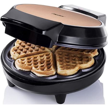 Bestron Waffeleisen für Herzwaffeln, 700W für 19,99€ (statt 27€)