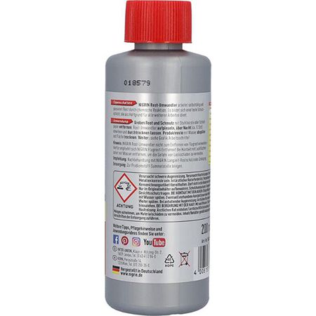 Nigrin Rostumwandler, 200ml für 3,95€ (statt 9€)
