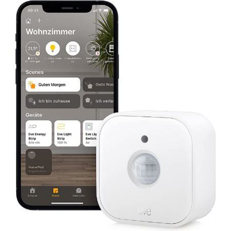 3er Pack Eve Motion (HomeKit)   Smarter Bewegungssensor mit Lichtsensor für 99,95€ (statt 150€)