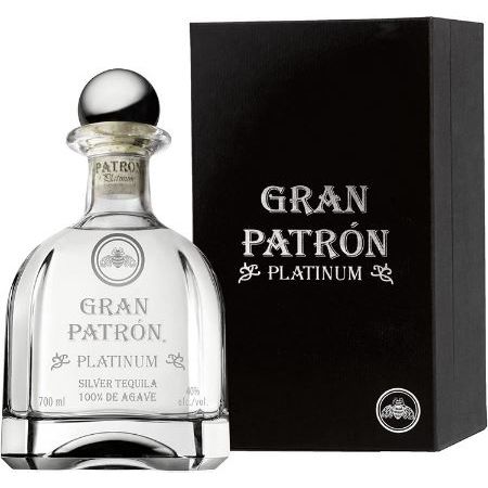 Gran Patron Platinum Ultra-Premium-Tequila, 40 Vol-%, 0,7L für 122,80€ (statt 149€)