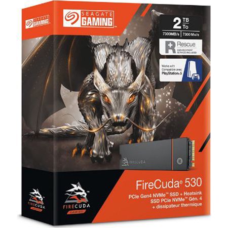 Seagate FireCuda 530 NVMe SSD 2TB mit Kühlkörper für 149,99€ (statt 189€)