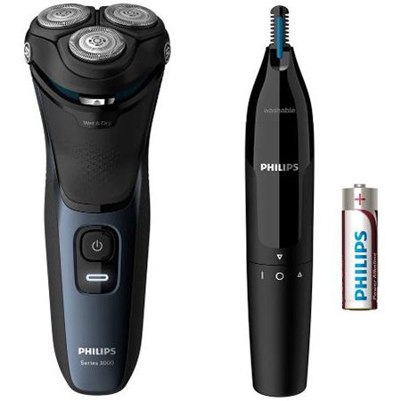 Philips S3133/57 Rasierer + Nasen & Ohrhaartrimmer für 55,94€ (statt 68€)