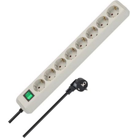 Brennenstuhl Eco-Line 8-fach Steckdosenleiste für 9,95€ (statt 14€)