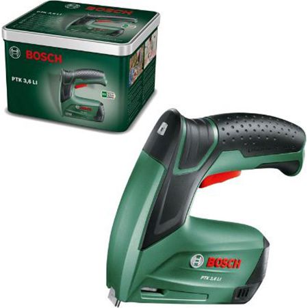 Bosch PTK 3,6 LI Akku Tacker, 3,6V, 30 Schläge/min. für 44,99€ (statt 55€)